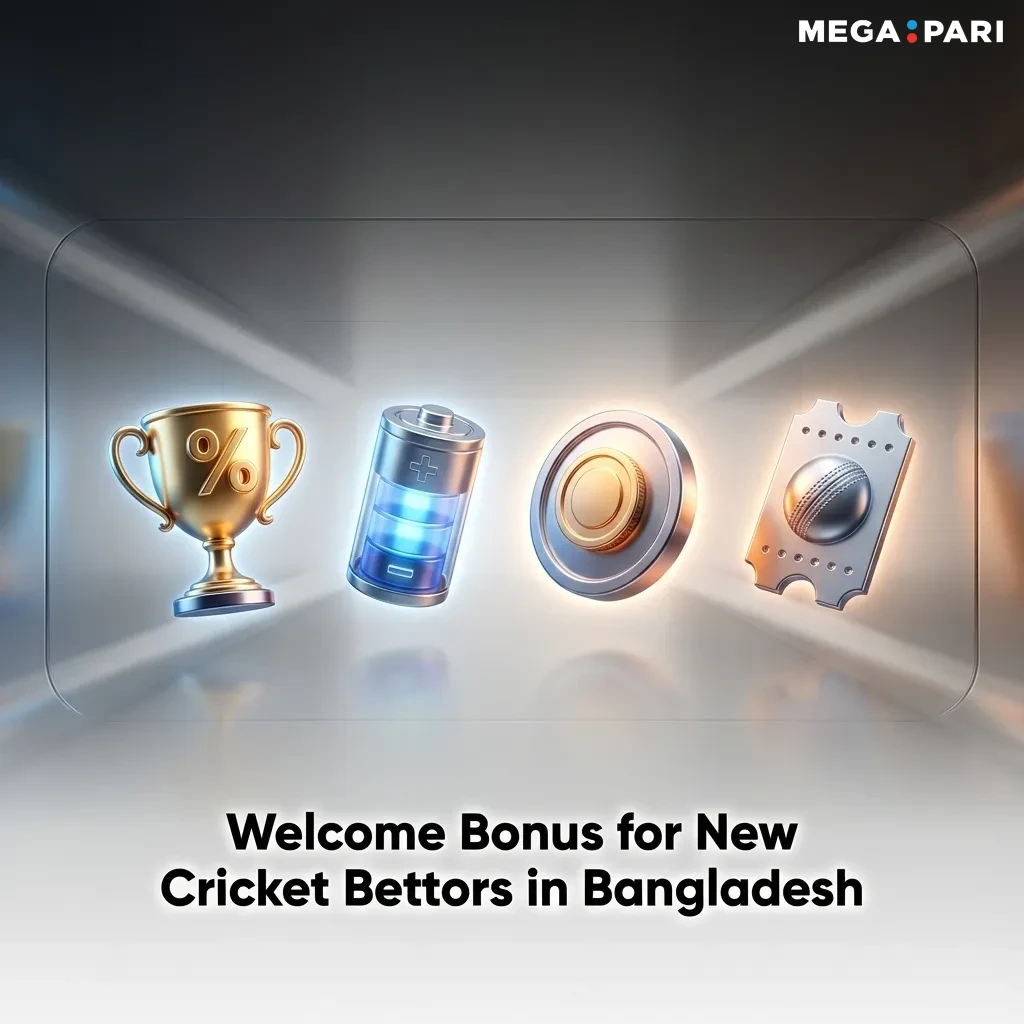 Banner showing 100% welcome bonus up to 200,000 BDT and 150 free spins for new cricket bettors in Bangladesh