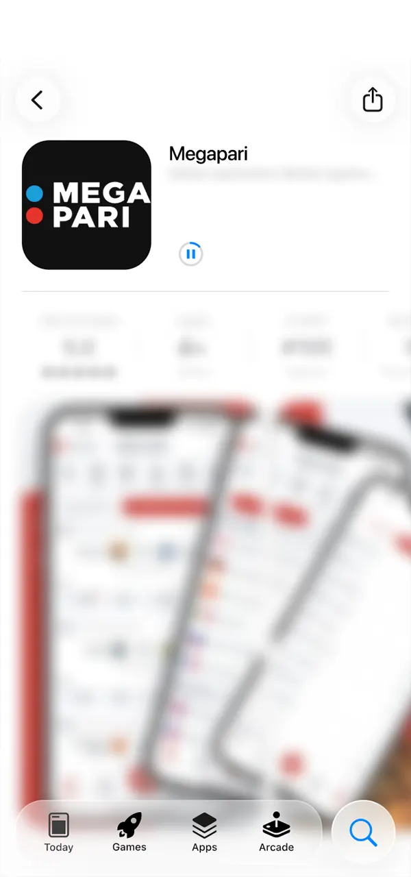 Get the free Megapari app for iOS.