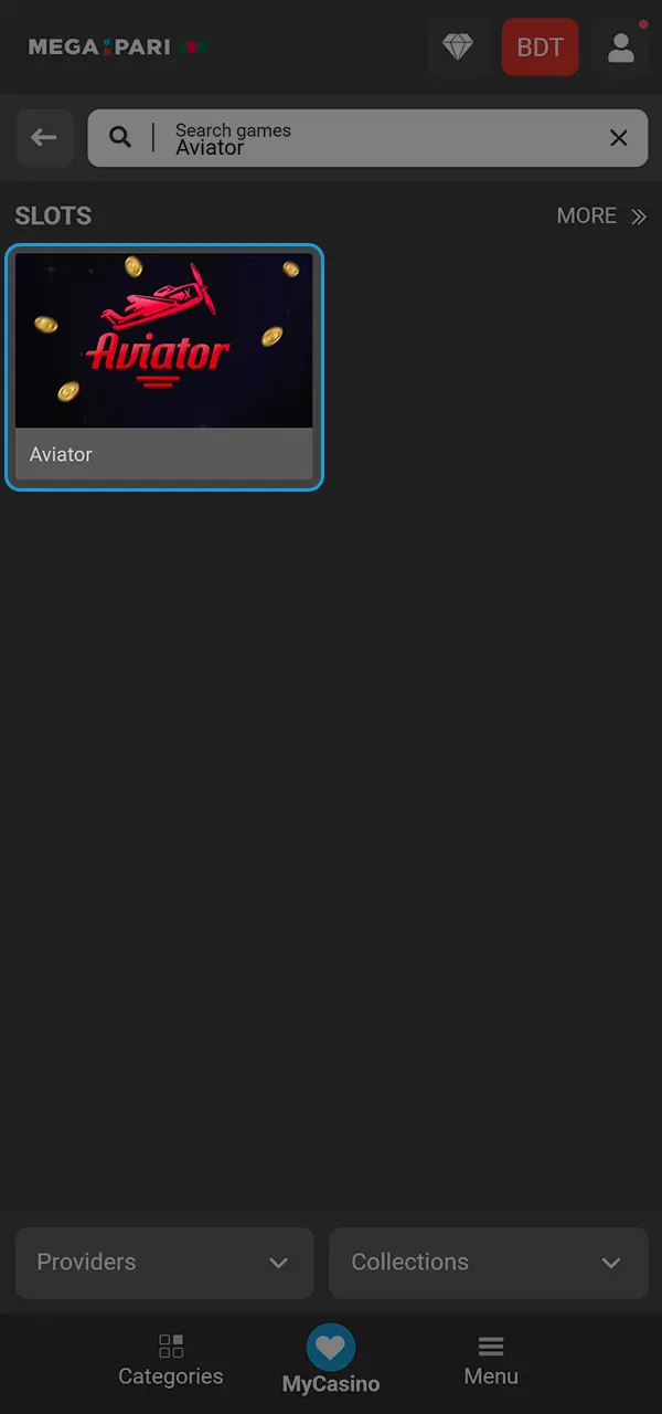 Find the Aviator game and discover new opportunities at Megapari Casino.