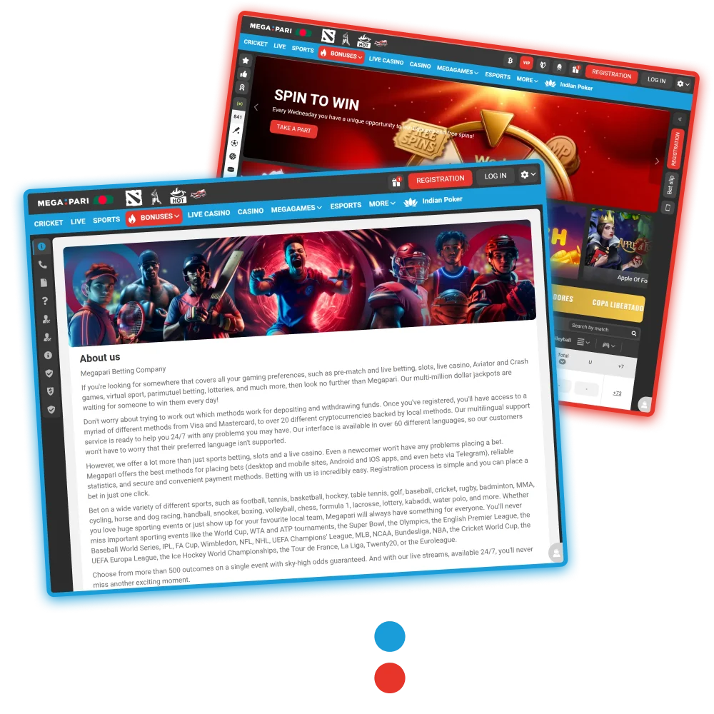 Learn more about Megapari, its history and legal status.