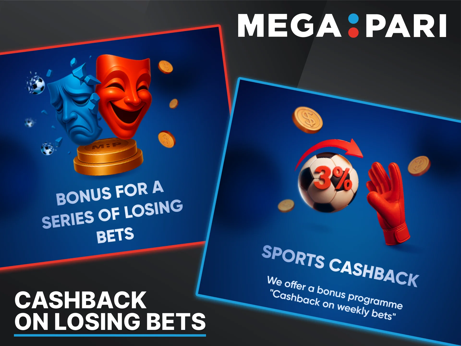 An insurance feature that allows players to receive a percentage of their bets back in the event of unsuccessful predictions at Megapari.
