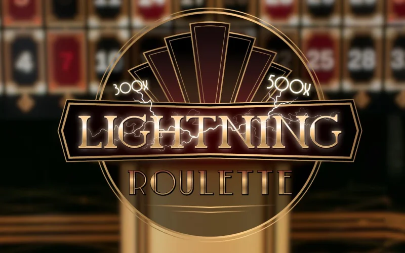Feel the powerful energy when you play Lightning Roulette at Megapari Casino.