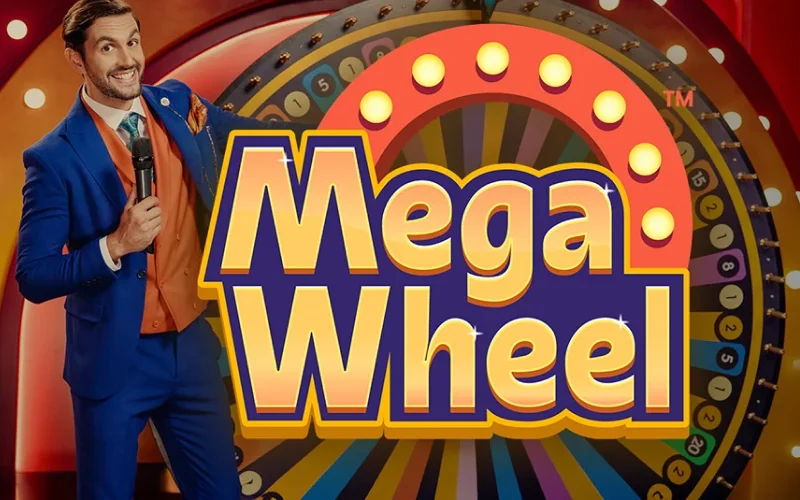 Ощутите азарт живого игрового шоу, вращая колесо Mega Wheel в казино Megapari.