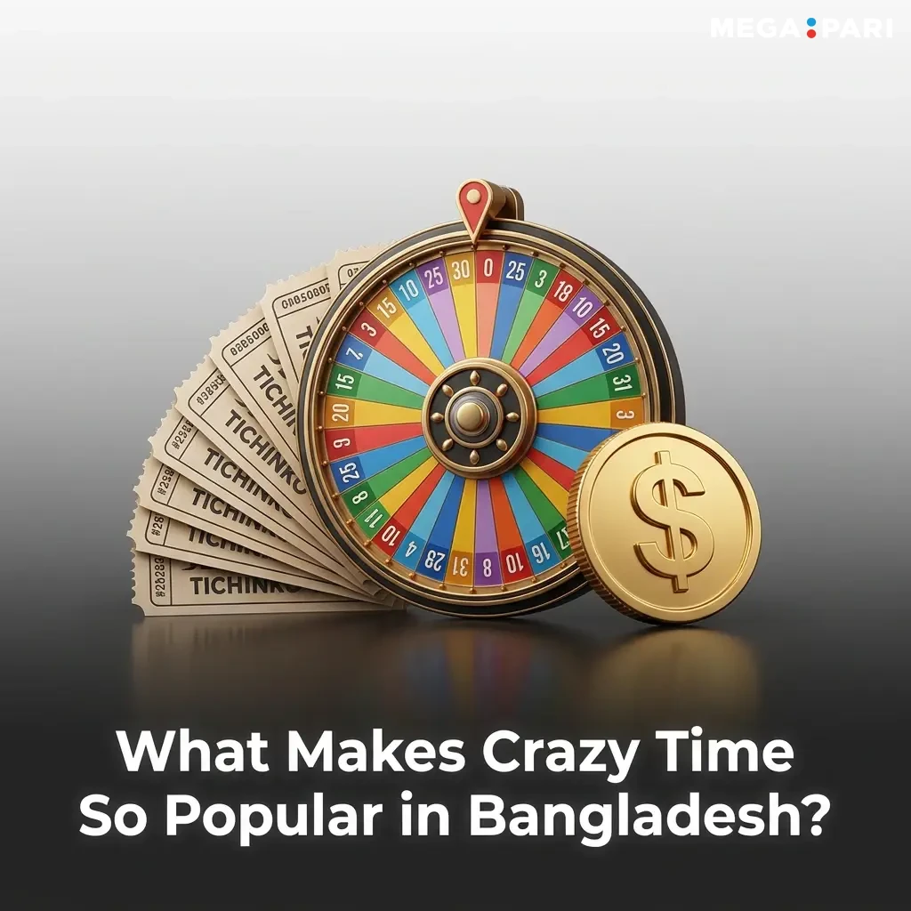 Live Crazy Time casino game show by Evolution Gaming with spinning wheel and bonus rounds popular in Bangladesh